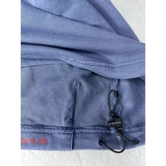 Rhone Bolinas Beach Poncho Washed Hoodie in Sun Dyed indigo size S NWT - Picture 11 of 11